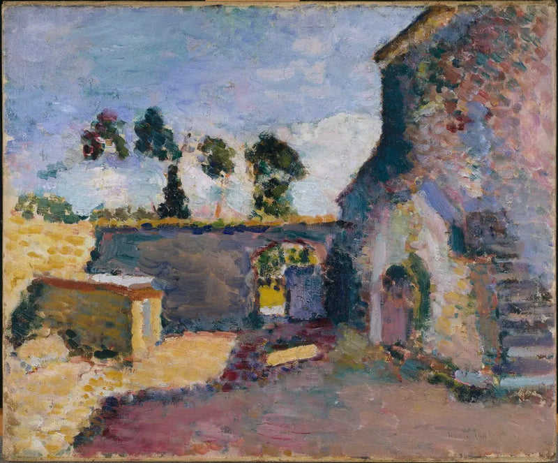 Korsika, den gamle møllen - Henri Matisse