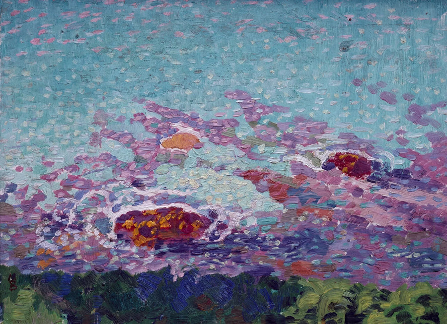 Kystlinje ved havet - Maurice Denis