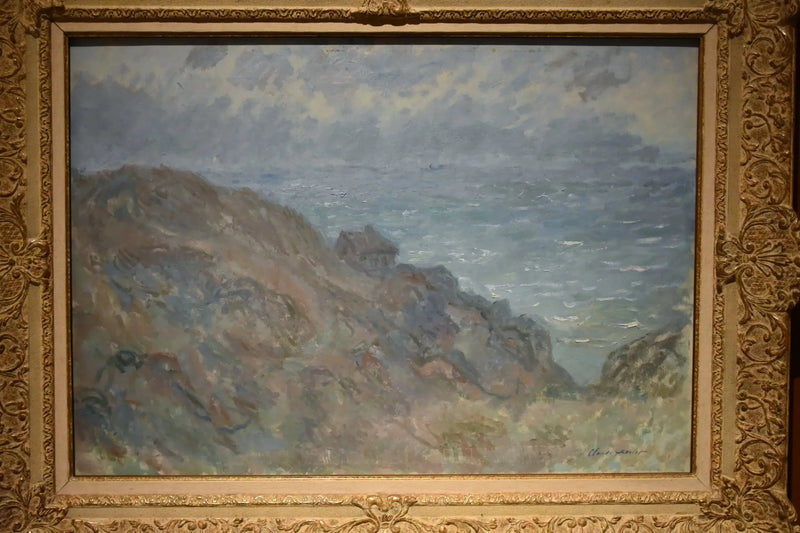 Hytte på klippene nær Varengeville - Claude Monet