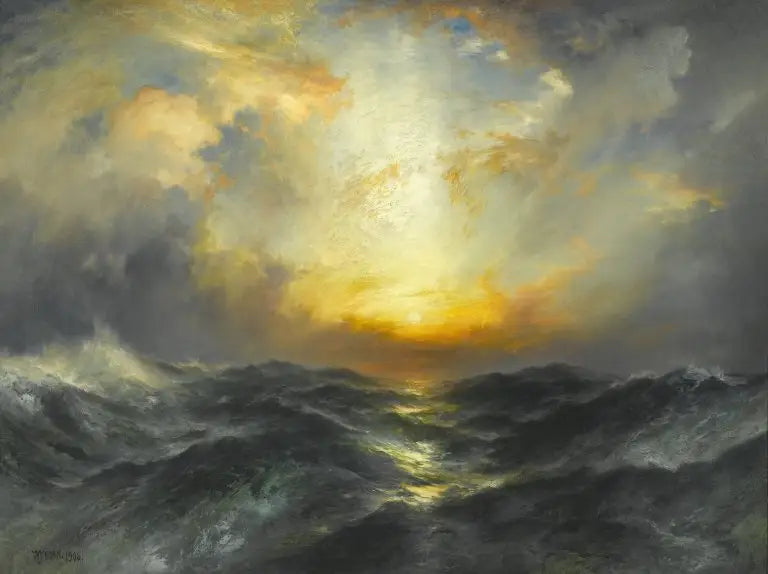 Solnedgang til sjøs - Thomas Moran

Source:
Coucher de soleil en mer - Thomas Moran