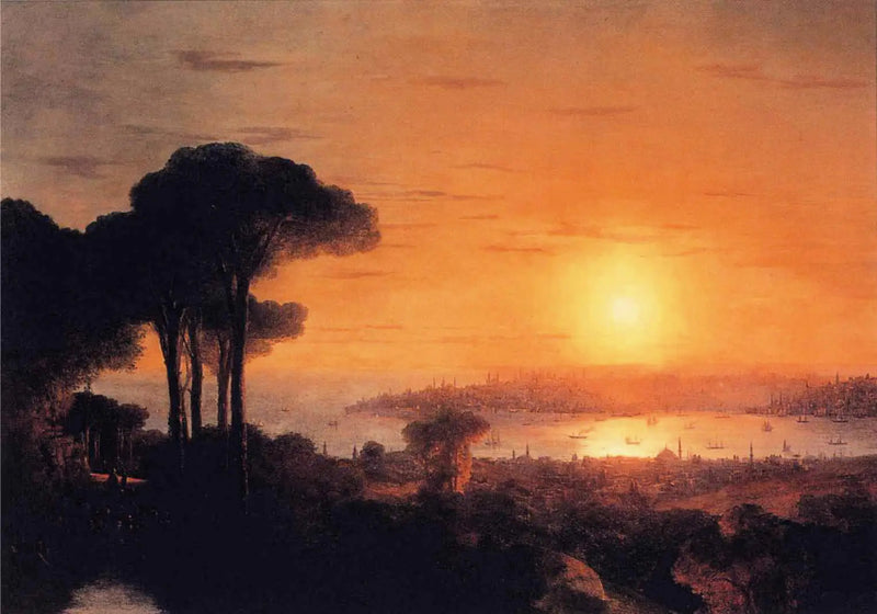 Solnedgang over Det gyldne hornet - Ivan Aïvazovski

Source:
Coucher de soleil sur la Corne d'Or - Ivan Aïvazovski