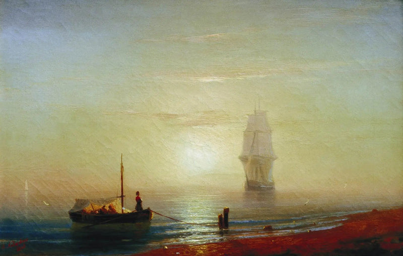 Solnedgang over havet - Ivan Aïvazovski

Source:
Coucher de soleil sur la mer - Ivan Aïvazovski