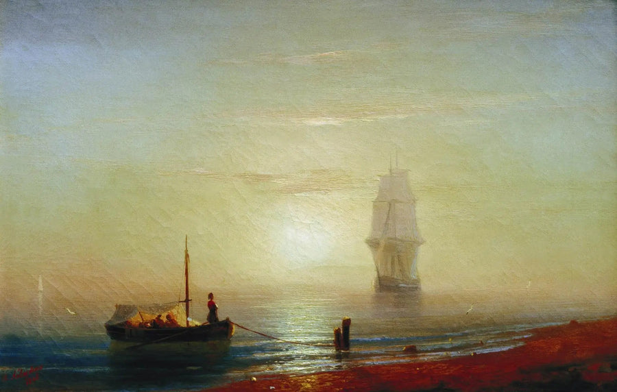 Solnedgang over havet - Ivan Aïvazovski

Source:
Coucher de soleil sur la mer - Ivan Aïvazovski