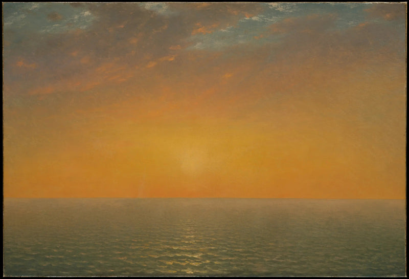 Solnedgang over havet - John Frederick Kensett

Source:
Coucher de soleil sur la mer - John Frederick Kensett