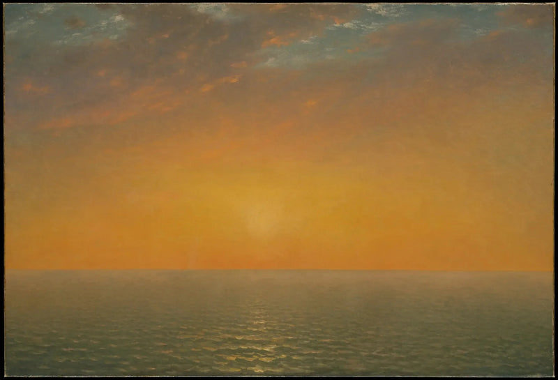 Solnedgang over havet - John Frederick Kensett

Source:
Coucher de soleil sur la mer - John Frederick Kensett
