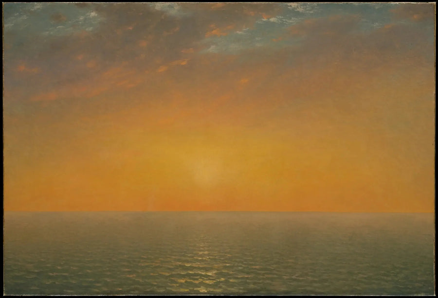 Solnedgang over havet - John Frederick Kensett

Source:
Coucher de soleil sur la mer - John Frederick Kensett