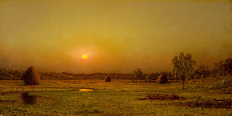 Solnedgang over myrene, Newburyport, Massachusetts - Martin Johnson Heade

Source:
Coucher de soleil sur les marais, Newburyport, Massachusetts - Martin Johnson Heade