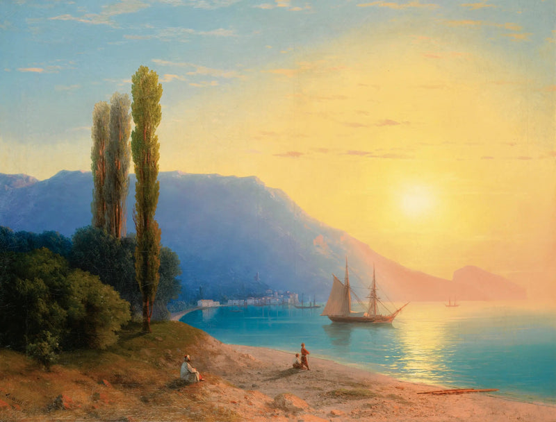 Solnedgang over Yalta - Ivan Aïvazovski

Source:
Coucher de soleil sur Yalta - Ivan Aïvazovski