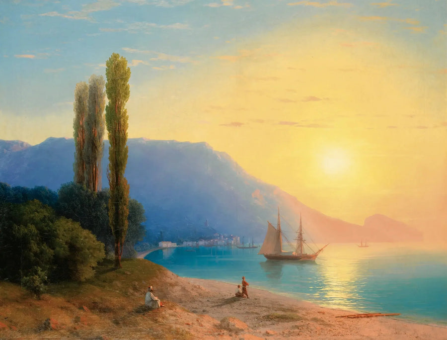 Solnedgang over Yalta - Ivan Aïvazovski

Source:
Coucher de soleil sur Yalta - Ivan Aïvazovski