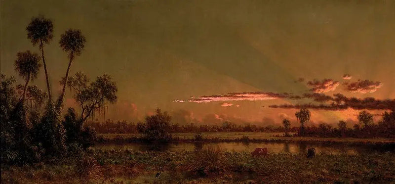 Tropisk solnedgang: Floridas sumpområde - Martin Johnson Heade

Source:
Coucher de soleil tropical : marais de Floride - Martin Johnson Heade
