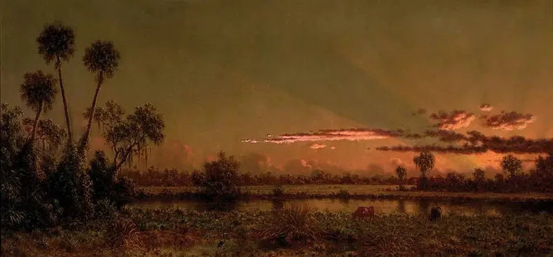 Tropisk solnedgang: Floridas sumpområde - Martin Johnson Heade

Source:
Coucher de soleil tropical : marais de Floride - Martin Johnson Heade