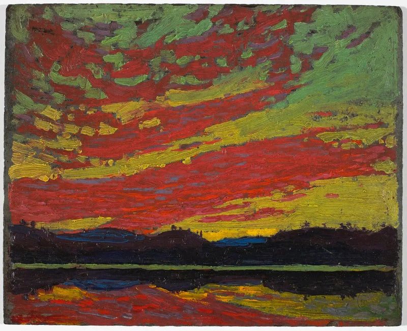 Solnedgang - Tom Thomson

Source:
Coucher du soleil - Tom Thomson