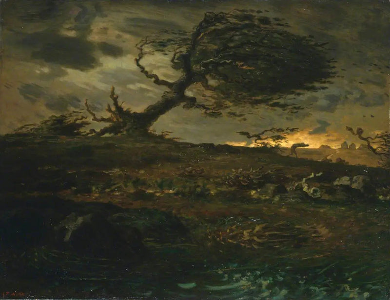 Vindkast - Jean-François Millet