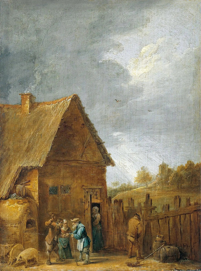 Domstol i et bondegårds-hus - David Teniers den Yngre

Source:
Cour d'une maison paysanne - David Teniers le Jeune