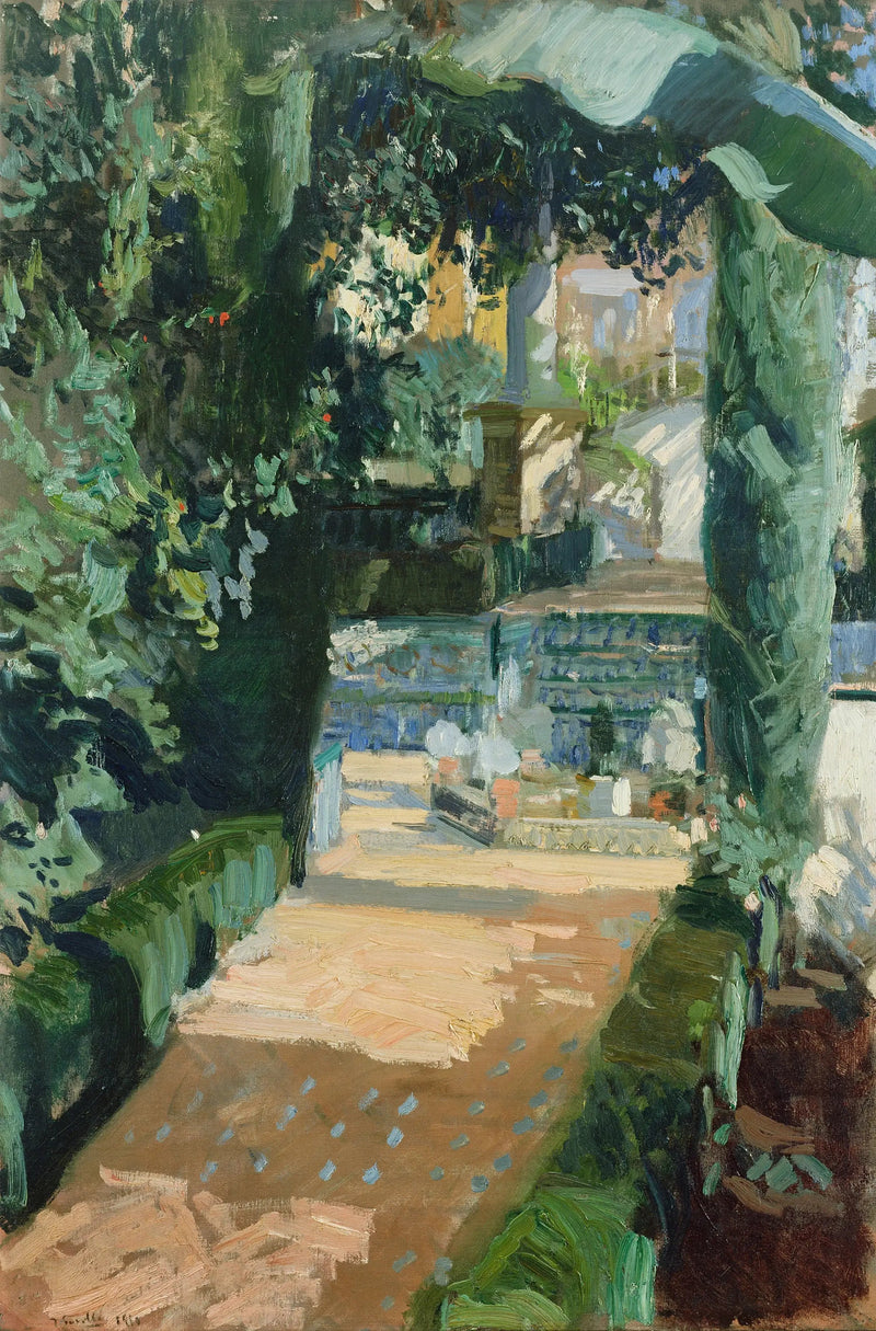 Dansenes gård, Alcázar, Sevilla - Joaquín Sorolla