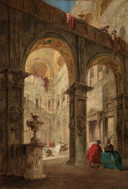 Palassgården - Francesco Guardi