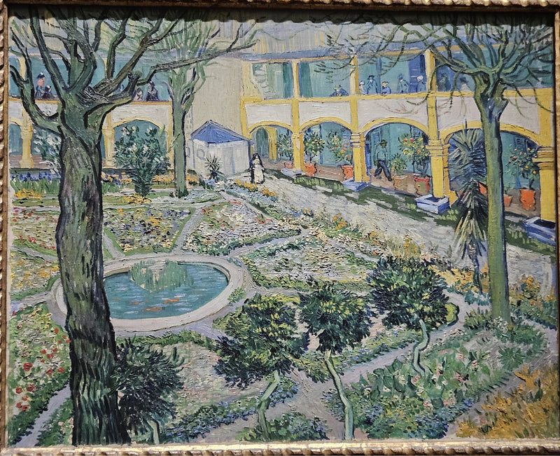 Sykehustomten i Arles - Vincent van Gogh