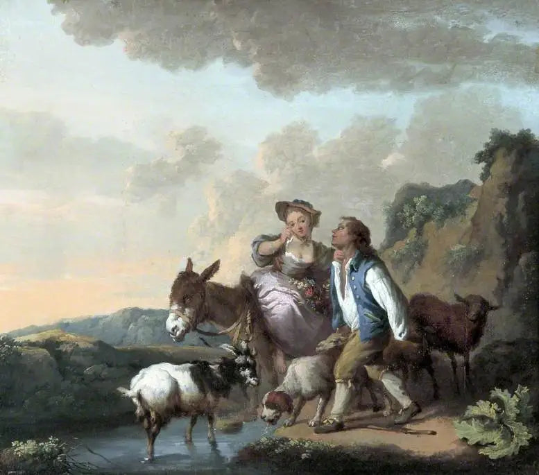 Rustikk ramme - François Boucher
