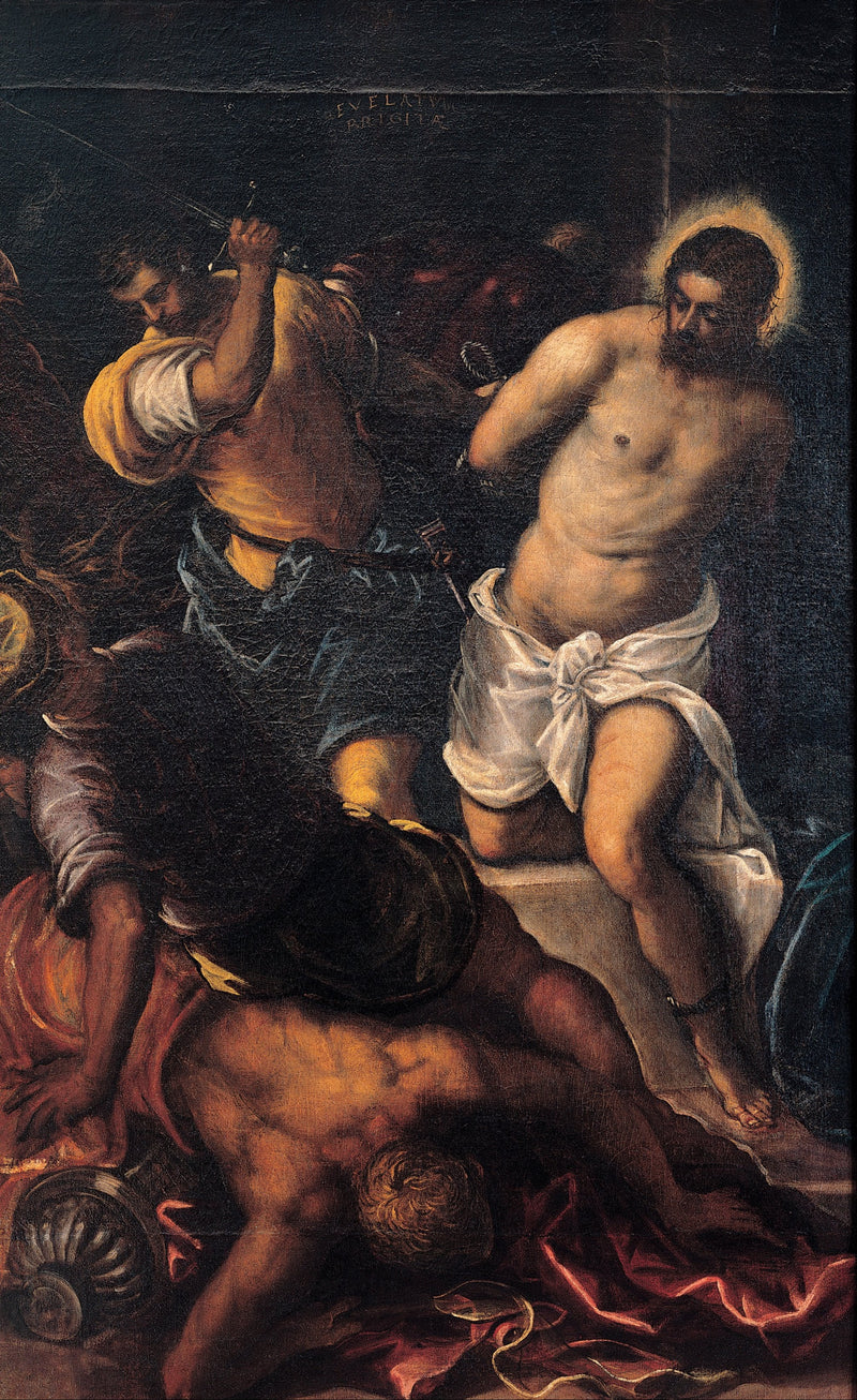 Kroning av tornekronen - Jacopo Tintoretto