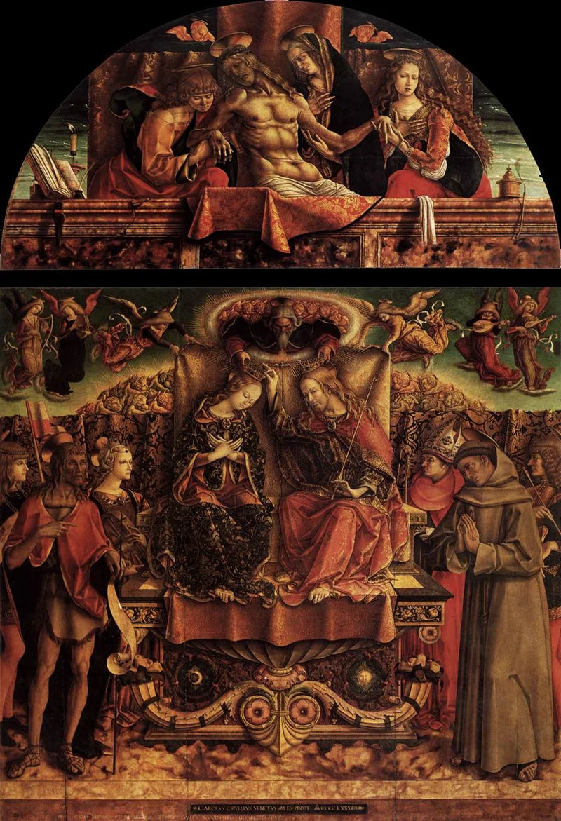 Jomfru Marias krone - Carlo Crivelli