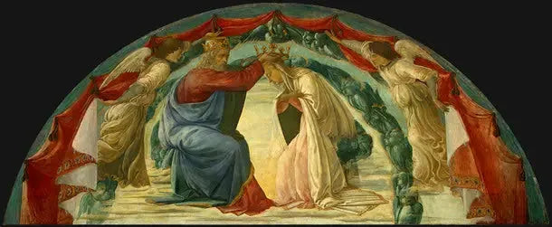 Jomfru Marias kroning - Filippino Lippi