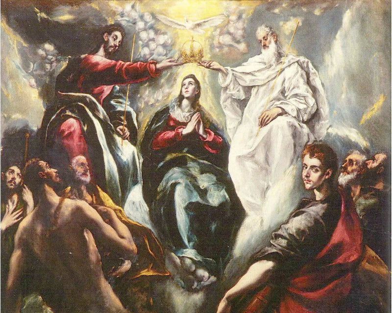 Jomfru Marias krone - El Greco