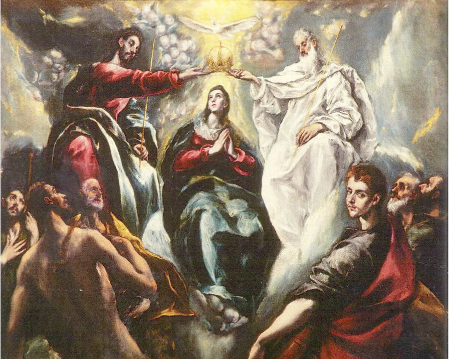 Jomfru Marias krone - El Greco