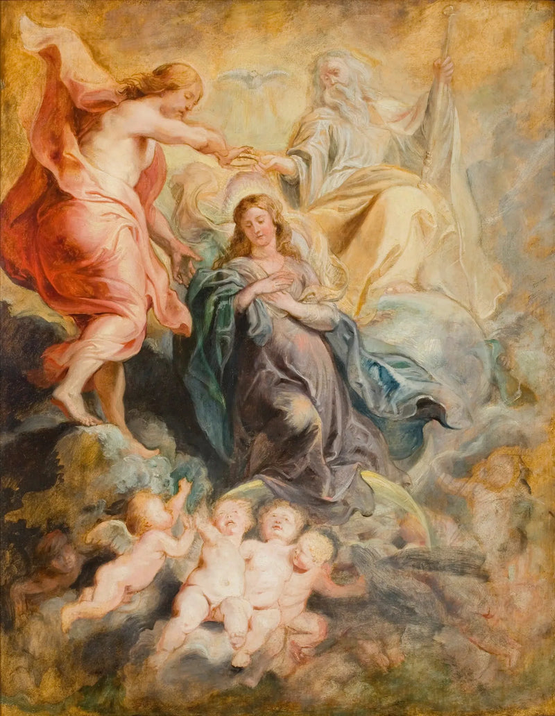 Jomfru Marias krone - Peter Paul Rubens