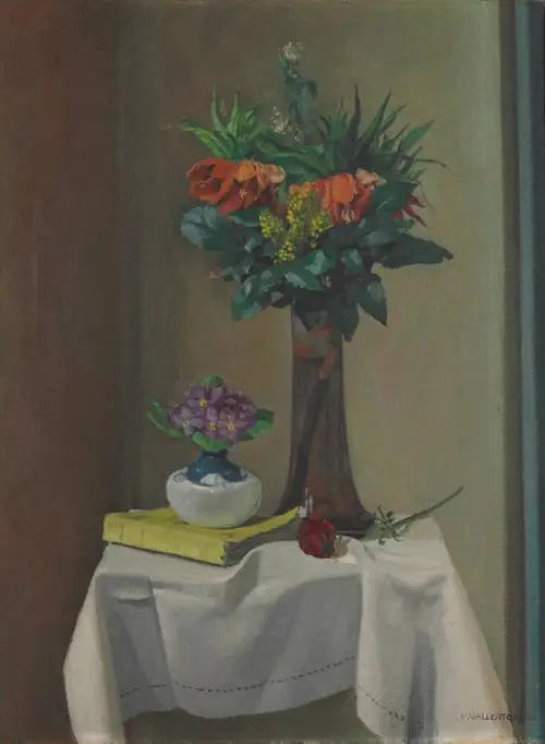 Keiserlige kranser (Den hvite duk) - Félix Vallotton

Source:
Couronnes impériales (La nappe blanche) - Félix Vallotton