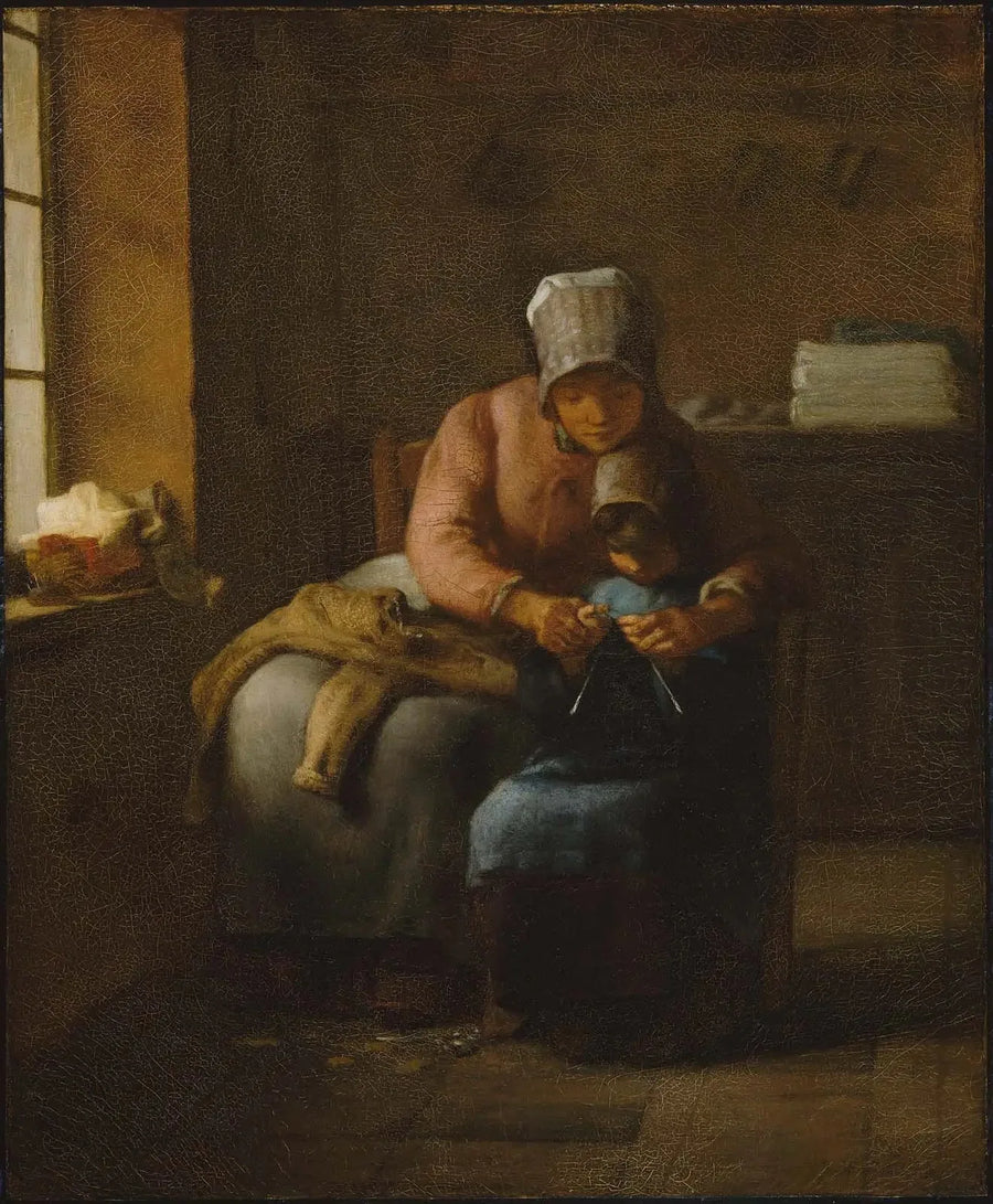 Strikkekurs - Jean-François Millet