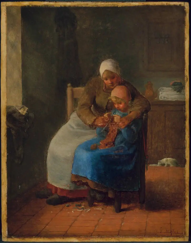 Strikkekurs - Jean-François Millet