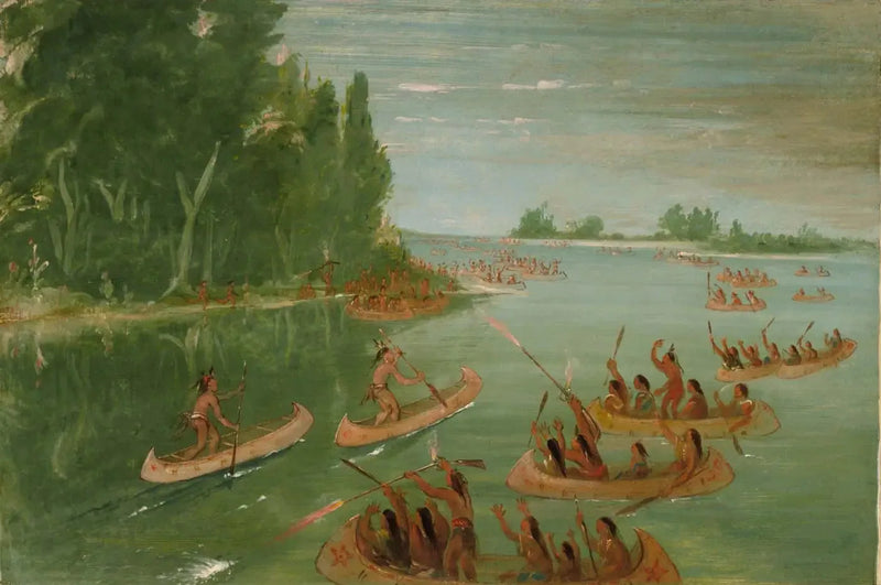 Kajakkpadling nær Sault Ste. Marie - George Catlin

Source:
Course de canoë près de Sault Ste. Marie - George Catlin