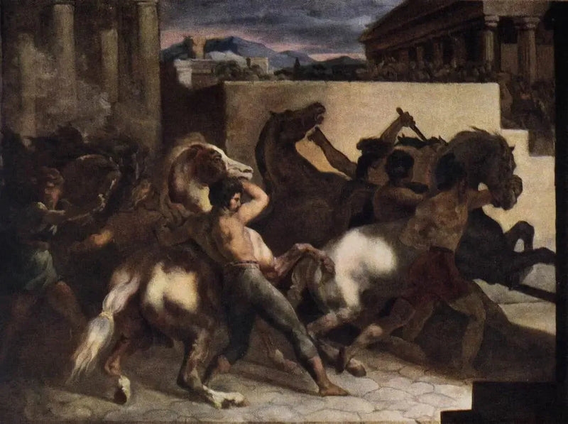 Frie hester: La Mossa - Théodore Géricault