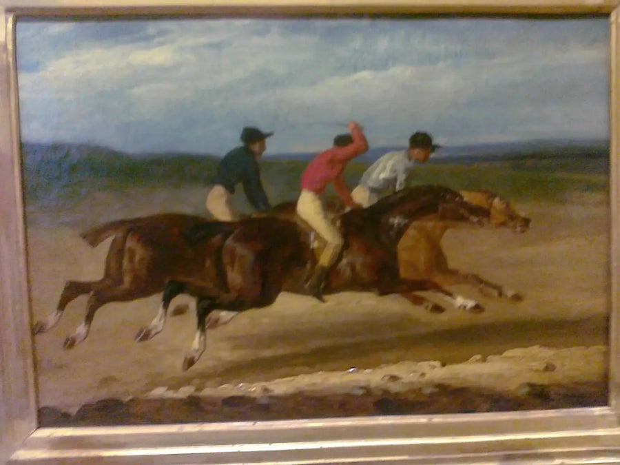 Hesteveddeløp - Théodore Géricault