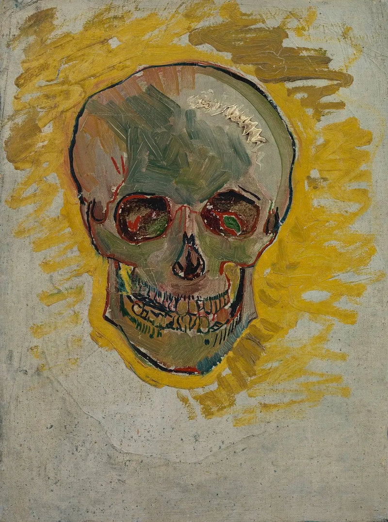 Skjelettkranium - Vincent van Gogh