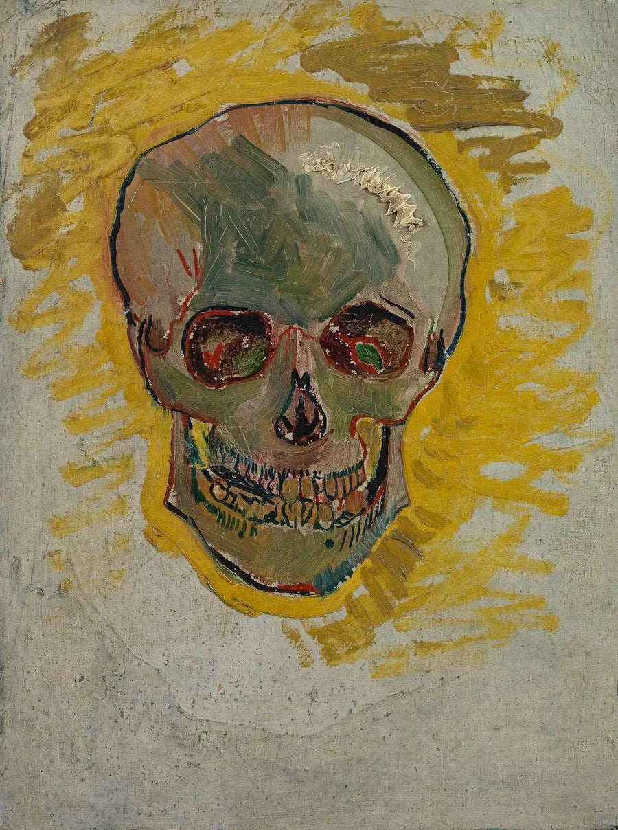 Skjelettkranium - Vincent van Gogh