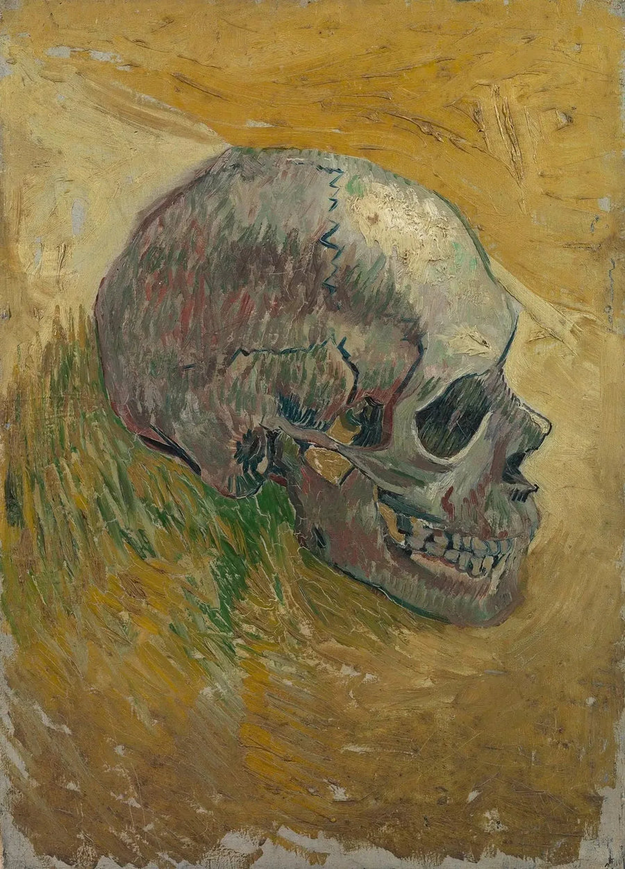 Skjelettkranium - Vincent van Gogh