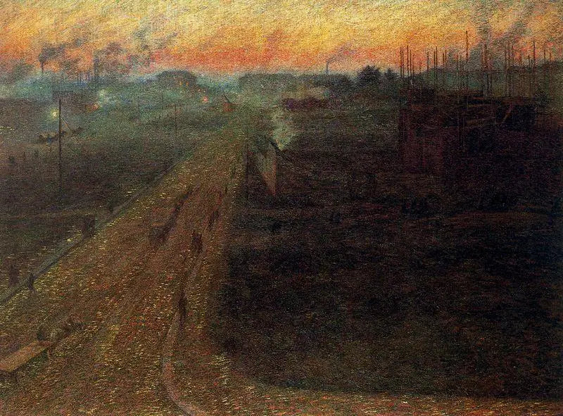 Porta Romana Skumring - Umberto Boccioni

Source:
Crépuscule à Porta Romana - Umberto Boccioni