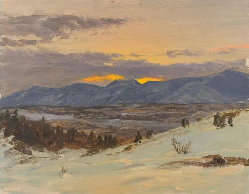 Vinterskumring fra Olana - Frederic Edwin Church

Source:
Crépuscule d'hiver d'Olana - Frederic Edwin Church