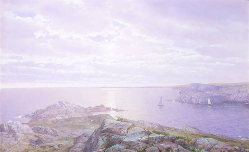 Steinbrygge - William Trost Richards