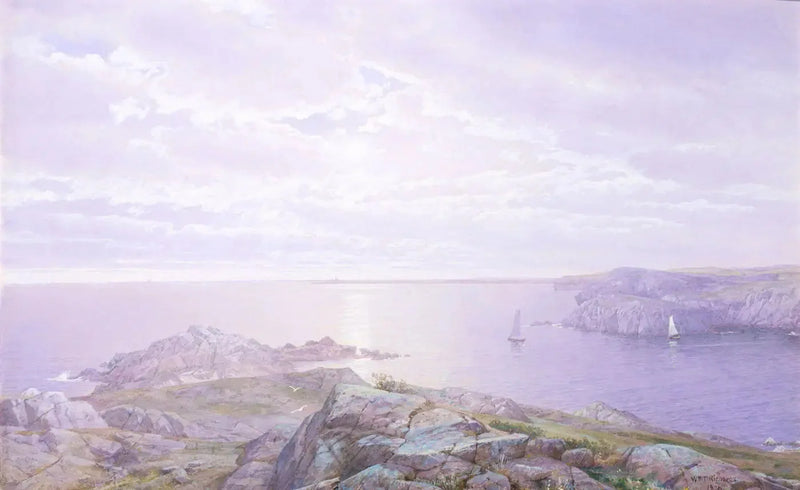 Steinbrygge - William Trost Richards