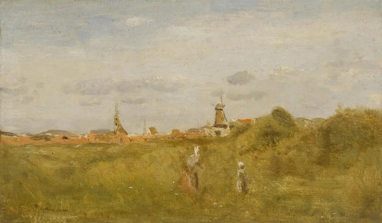 Croquis à Scheveningen - Jean-Baptiste Camille Corot - Alpha Reproduction