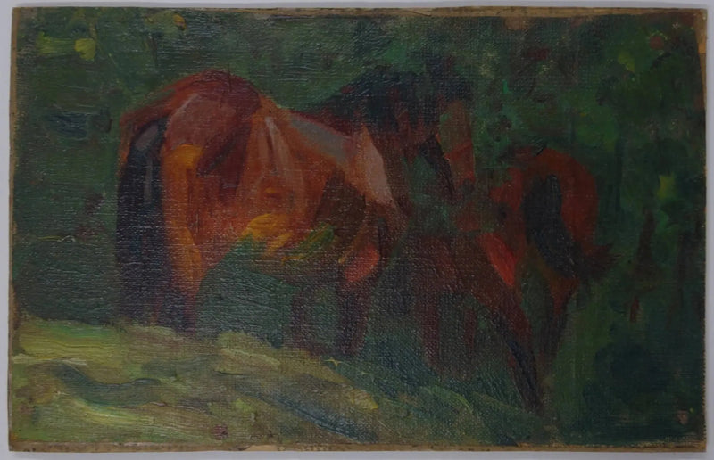 Hesteskisse II - Franz Marc