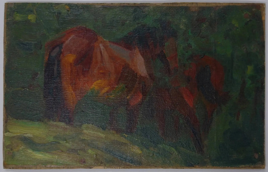 Hesteskisse II - Franz Marc