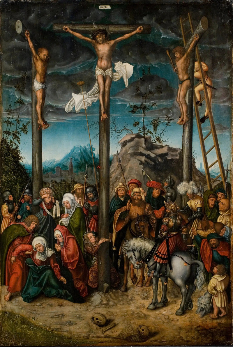 korsfestelse - Lucas Cranach den eldre