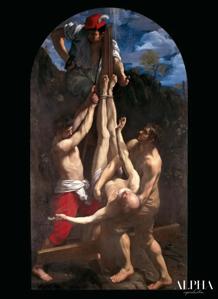 Crucifixion de saint Pierre - Guido Reni Reproductions de tableaux à la peinture à l’huile