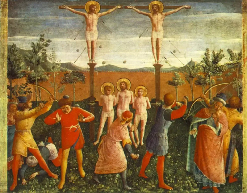 Kristi korsfestelse av helgener Côme og Damien - Fra Angelico

Source:
Crucifixion des saints Côme et Damien - Fra Angelico