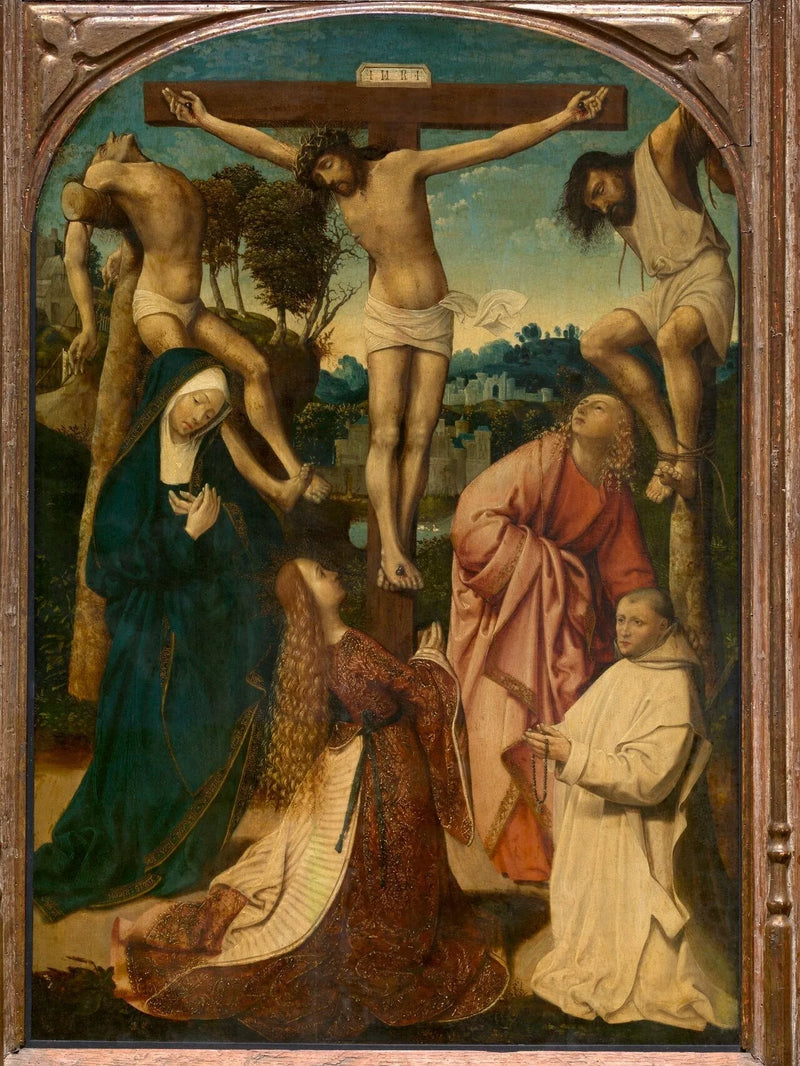 Korsfestelsen - Jacob Cornelisz van Oostsanen