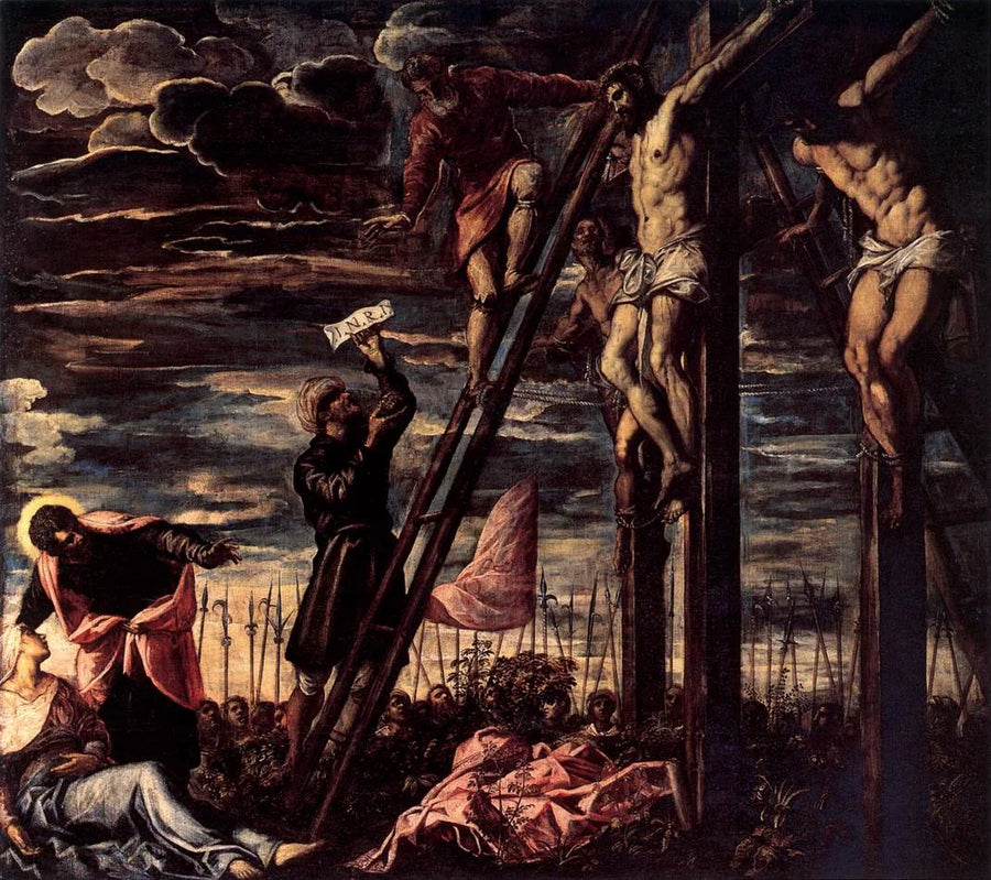 Korsfestelsen - Jacopo Tintoretto