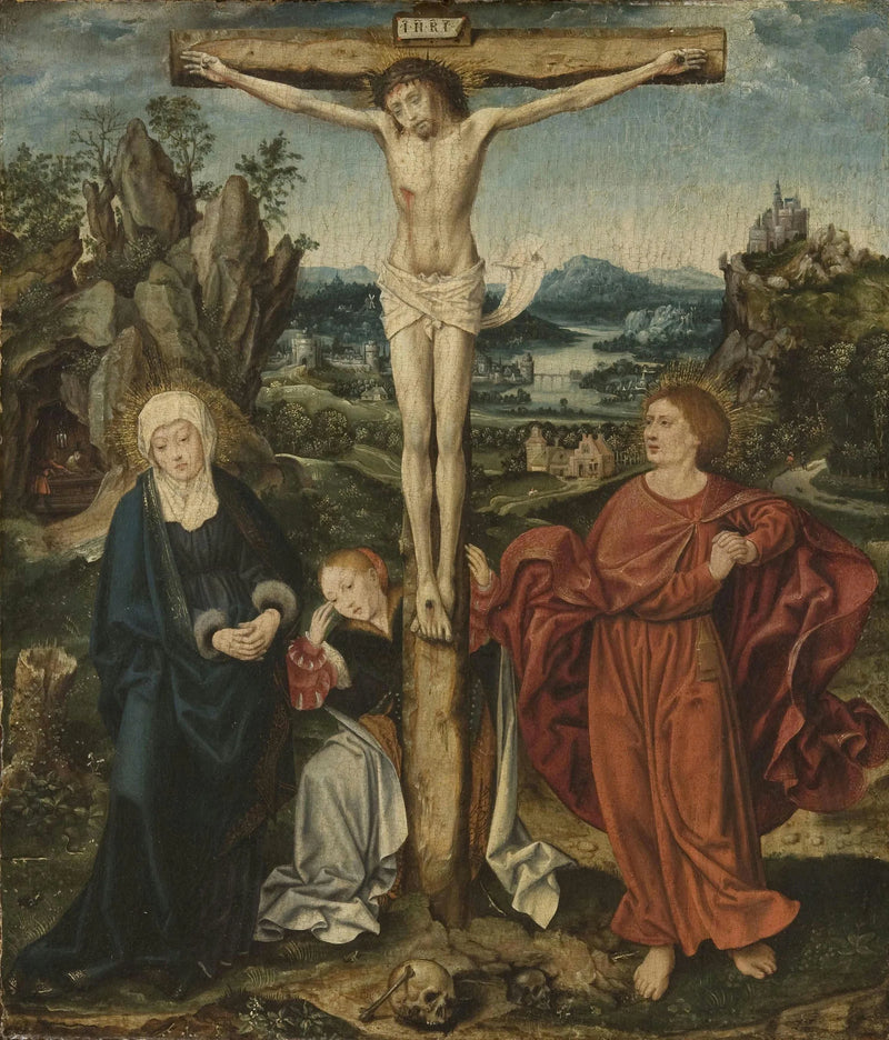Korsfestelsen - Joos van Cleve
